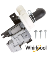 Washer Water Drain Pump Whirlpool Cabrio WTW6600SW Maytag Bravos Quiet S... - $74.24