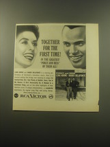 1959 RCA Victor Music Album Ad - Porgy and Bess Lena Horne Harry Belafonte - £11.93 GBP