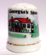 Georgia&#39;s Stone Mountain Park Souvenir Thimble - £5.94 GBP