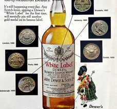 Dewars White Label Scotch Whiskey 1980 Advertisement Distillery DWEE25 - £23.53 GBP