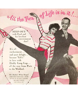 1955 Daddy Long Legs Movie Film Advertisement Fred Astaire Leslie Caron ... - €26,12 EUR