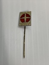 Vintage Badge Pin Soviet Aircraft Paris Air Show CCCP Aviation USSR KG - $14.85
