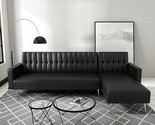 Claremont Sofa Bed Sectional, Black - £974.75 GBP