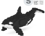 Killer Whale Sculptures (JEKCA Lego Brick) DIY Kit - $52.00