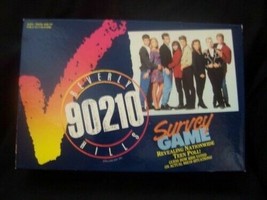 Beverly Hills 90210 Survey Board Game Vintage 1991 Milton Bradley - $46.28