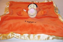 Disney Tigger Lovey Crinkle Ears Rattle Plush Cotton Velour - $24.74