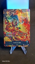 One Piece TCG Akainu Sakazuki Custom Parallel Leader OP 05 - £12.27 GBP