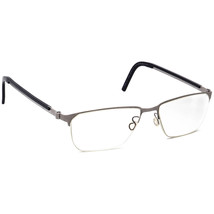 Lindberg Eyeglasses T304 7402 Col. L101/05 No.006/7250 Grey Half Rim 53[]16 145 - £319.73 GBP