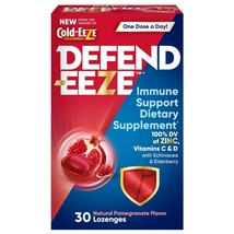 Defend-EEZE Immune Support Dietary Supplement Lozenges, 100% Daily Value of - $6.90