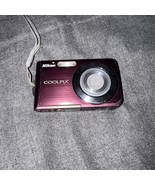 Nikon COOLPIX S210 8.0MP Digital Camera Plum For Parts No Battery - €15,41 EUR
