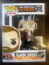 Claude Giroux Signed Philadelphia Flyers Funko Pop Figure #33. Senators - £66.84 GBP