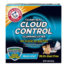 Arm &amp; Hammer Cloud Control Multi-Cat Clumping Cat Litter 3ea/14 lb - £79.09 GBP