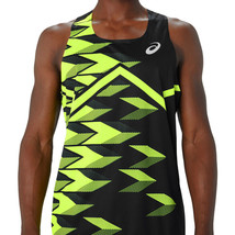 Asics Light Graphic Singlet Men&#39;s Tennis Sleeveless Top Asia-Fit NWT 2091A665410 - £62.50 GBP