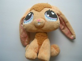 Bunny Plush Hasbro Stuffed Animal 8&quot;  Peach 2007 - $9.89