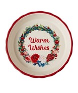Pioneer Woman ~ WARM WISHES ~ 9&quot; Stoneware ~ Pie &amp; Tart Pan ~ Ruffled Top - $930.17 MXN