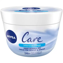 NIVEA Cream INTENSIVE CARE moisturizing cream XL 400ml FREE SHIPPING - £15.19 GBP