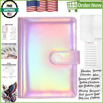 Compact Laser Pink Budget Organizer with Cash Envelopes &amp; Expense Tracke... - $350.61 MXN