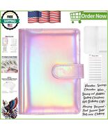 Compact Laser Pink Budget Organizer with Cash Envelopes &amp; Expense Tracke... - $26.56 CAD