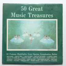 50 Great Music Treasures Famous Highlights From Operas, Symphonies, Ballet 2-LP - £27.93 GBP