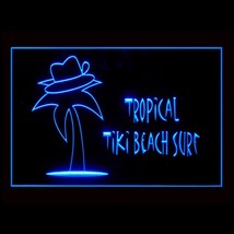 170182B Tropical Tiki Beach Surf Summer Tropical Paradise Hawaii LED Light Sign - £17.57 GBP