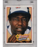 Hank Aaron 1991 Upperdeck Baseball Heroes Baseball Card Mint condition  - £3.90 GBP