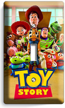 DISNEY TOY STORY 3 ALL WOODY BUZZ T1 LIGHT SWITCH PLATE KID PLAY ROOM DE... - $10.99