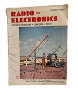 Radio &amp; Radar Track High-Speed Aircraft RADIO - ELECTRONICS MAGAZINE Feb... - £6.97 GBP