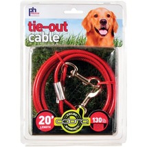 Prevue Pet Products 20 Foot Tie-out Cable Heavy Duty - £47.48 GBP