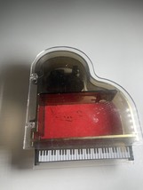 PIANO MUSIC BOX PLAYS YOU LIGHT UP MY LIFE WORKING - $12.31