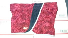 Nike TEMPO Women&#39;s Running Shorts Sz L Red Printed Design - $24.99