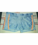 Nike TEMPO Women&#39;s Running Shorts Sz L TEMPO BOY LIGHT BLUE Design - $474.98 MXN