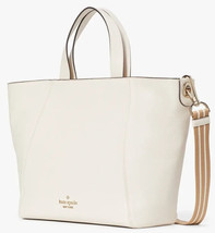 Kate Spade Rosie Satchel Ivory Leather KC741 NWT Parchment White $449 Re... - £134.51 GBP
