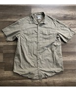 Columbia Omni-Shade Men’s LARGE  Sun Protection Short Sleeve Vented Shir... - $9.00