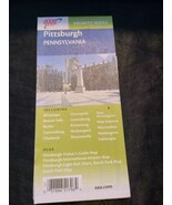 AAA Pittsburgh Pennsylvania Vicinity Series Travel Road Map~4/05-7/07 - $12.13 CAD