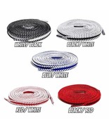 Baseball Stitches Flat Shoelaces - For KOBE KB 6 LA Los Angeles Dunk - B... - $84.11 CAD