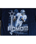Blue NFL Dallas Cowboys #9 Tony Romo Football t shirt Adult M NICE Free ... - £16.09 GBP