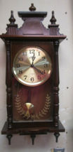 Linden Cordless Quartz Chime Wall Clock Non Working - £27.63 GBP