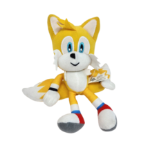 8" Sonic The Hedgehog Yellow Tails Sega Toy Factory 2019 Stuffed Animal Plush - £21.01 GBP