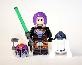 SH Sabine Wren Rebels Cartoon with R2 Droid Star Wars Minifigure - $6.81