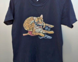 Salvador Dali Babou Ocelot American Apparel T Shirt Unisex Black USA Mad... - $24.70