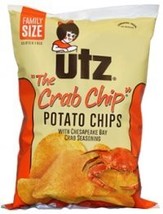 Utz Potato Chips "The Crab Chip" 9.5 Oz (6 Bags) - $40.99