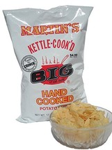 Martins Kettle Cooked Potato Chips, Hand Cooked (Pack of 2 - 17 Oz. Bags) - $23.99