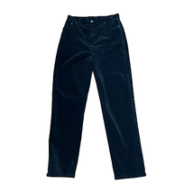 Lauren Jeans Co. Ralph Lauren Pants Size 6 Black Velour Style Stretch 29X30 - £23.26 GBP