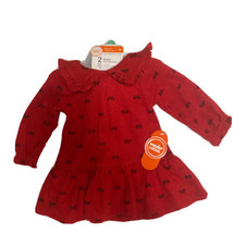 Wonder Nation Baby Girl Christmas Dress With Footed Tights Set Size 6-9 ... - $13.36