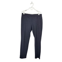 Max Studio Pants Women&#39;s XL Slip on Knit Stretch Black Pinstripe - £14.73 GBP