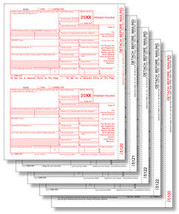 IRS Approved 1099 INT Laser 4-Part Tax Form - $16.00+