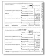 IRS Approved 1099-INT Copy B Tax Form - $19.82 CAD+
