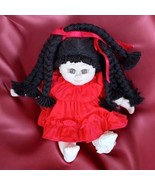 Vintage Handmade Cloth Doll, signed DS, 1985, on rear end - $76.30 CAD