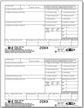 IRS Approved W-2 Employee Record Copy C Tax Form - $14.50+