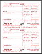 IRS Approved W-2 Federal Copy A Tax Form - £11.37 GBP+